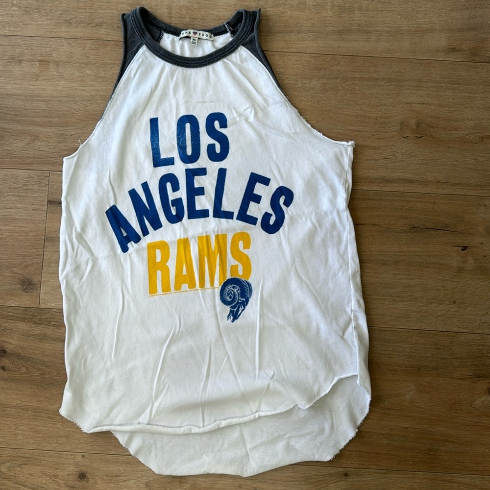LA Rams Distressed Tank